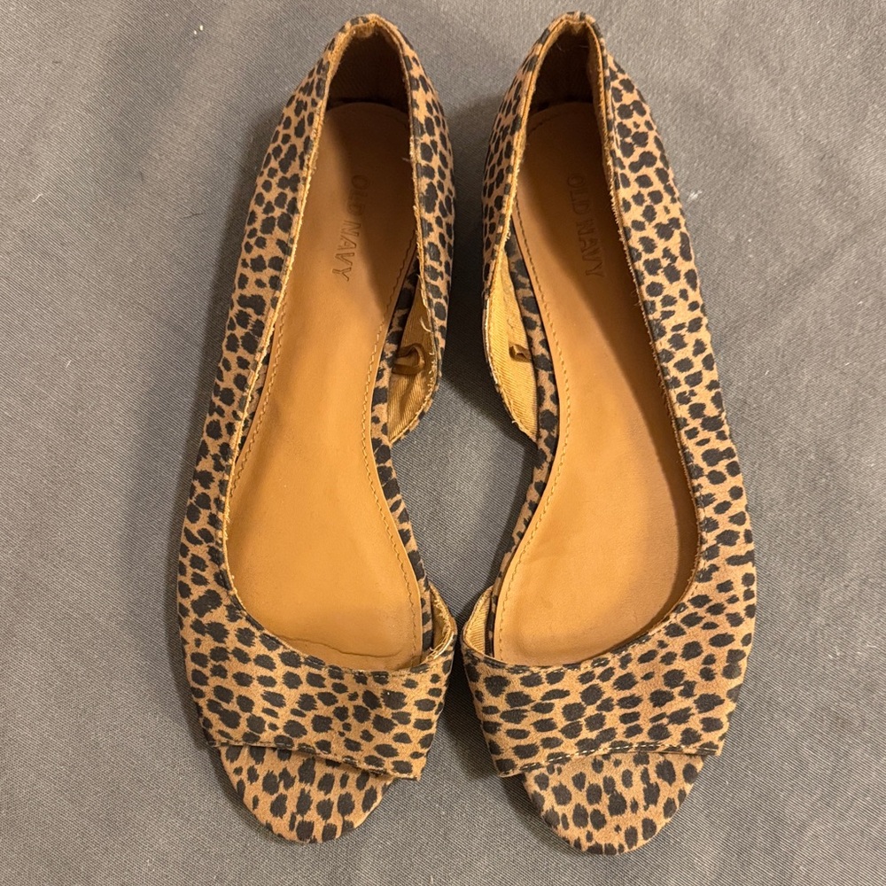 Old Navy Animal Print Flats